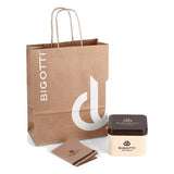 Bigotti Rose Gold Dial Stones Rose Gold Strap | BG.1.10584-3