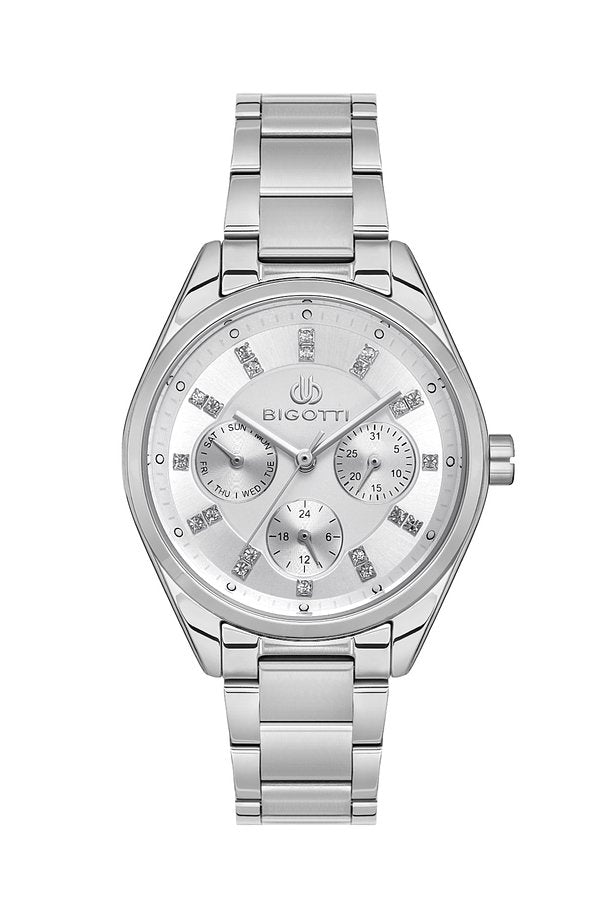 Bigotti Raffinata Silver Woman's Watch | BG.1.10478 - 1 | Time Watch Specialists