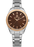 Bigotti Stainless Steel Brown Dial Woman's Watch | BG.1.10473 - 5 | Time Watch Specialists