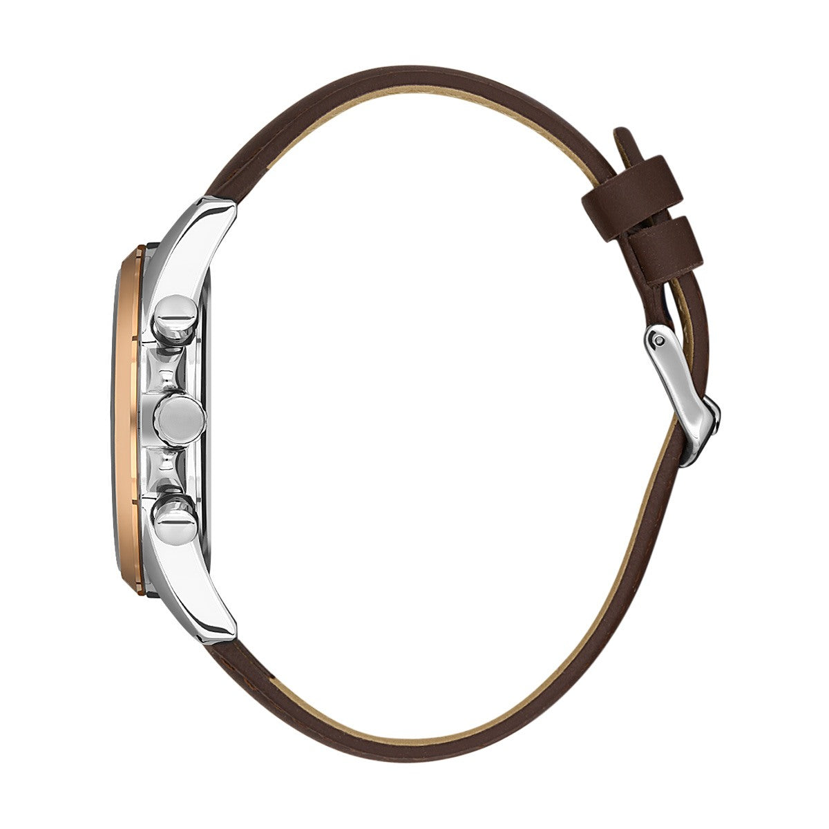 Bigotti Chronograph Brown Leather Men's Watch | BG.1.10489-3