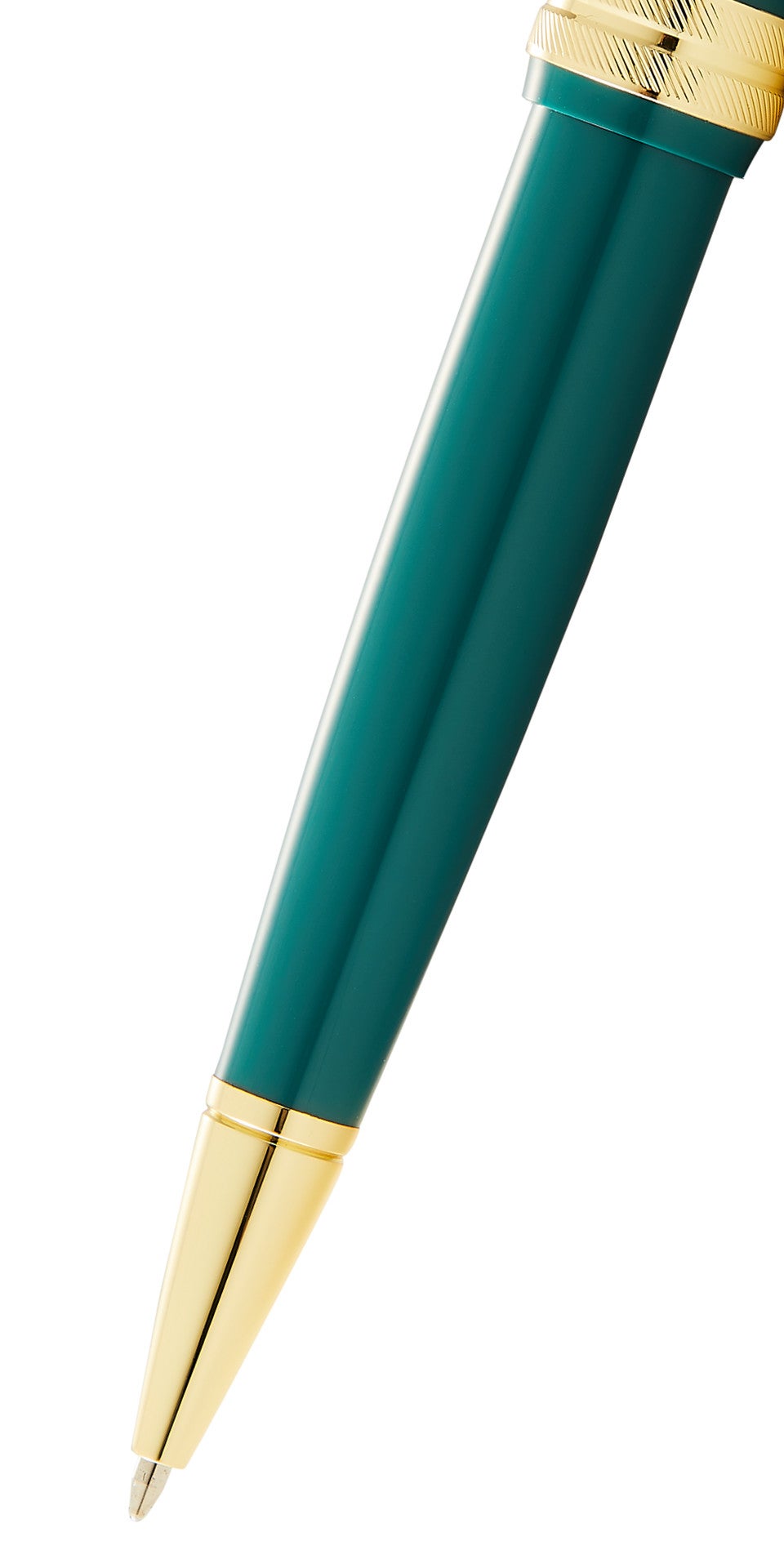 CROSS Bailey Light Polished Green Resin and Gold Tone Ballpoint Pen | AT0742-12