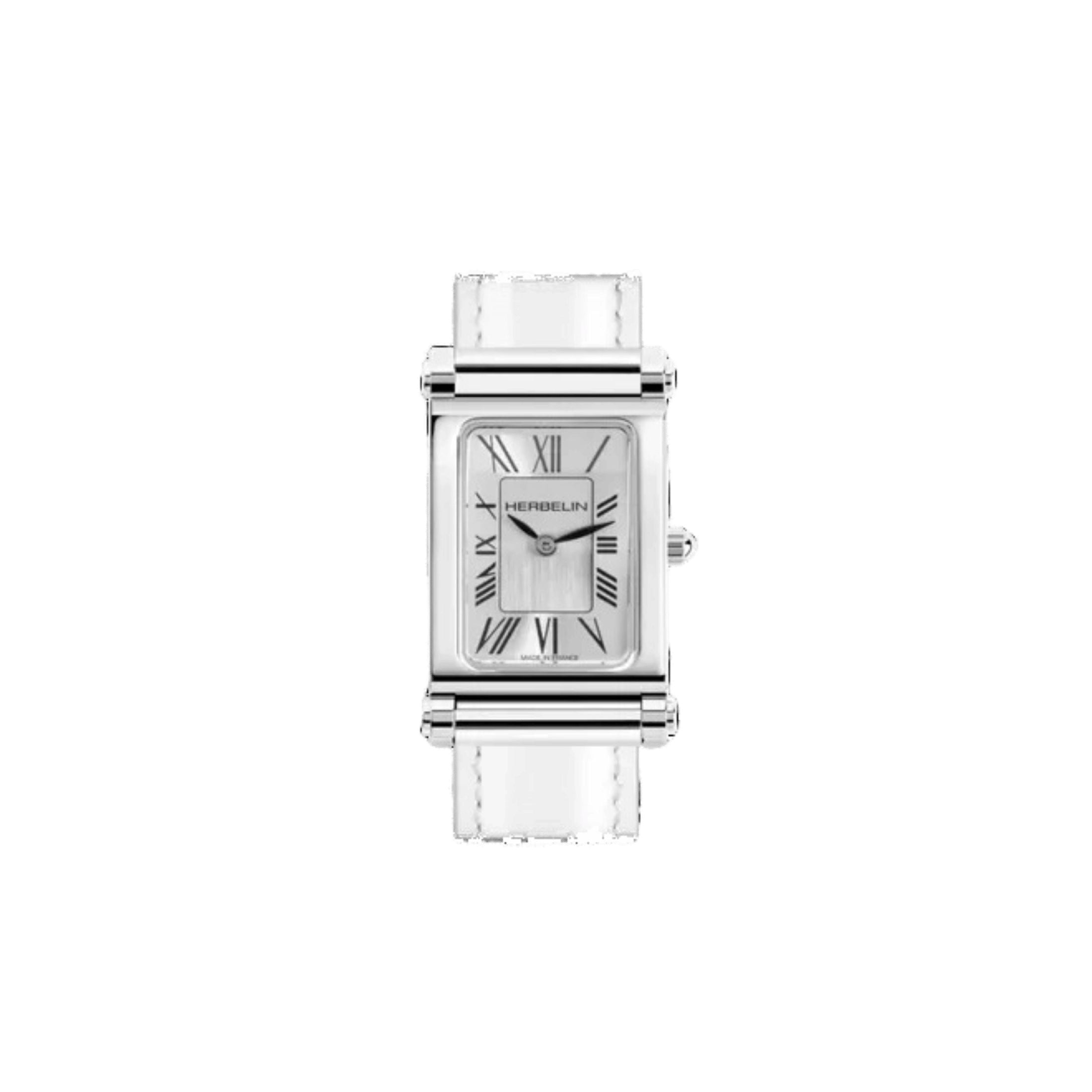 Herbelin Antares Bright White Dial Stainless Steel Women’s Watch | H17048AP01