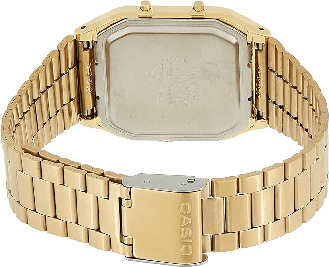 Casio Analog-Digital Gold Men's Watch | AQ230GA-9BMQ | Time Watch Specialists