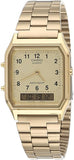 Casio Analog-Digital Gold Men's Watch | AQ230GA-9BMQ | Time Watch Specialists