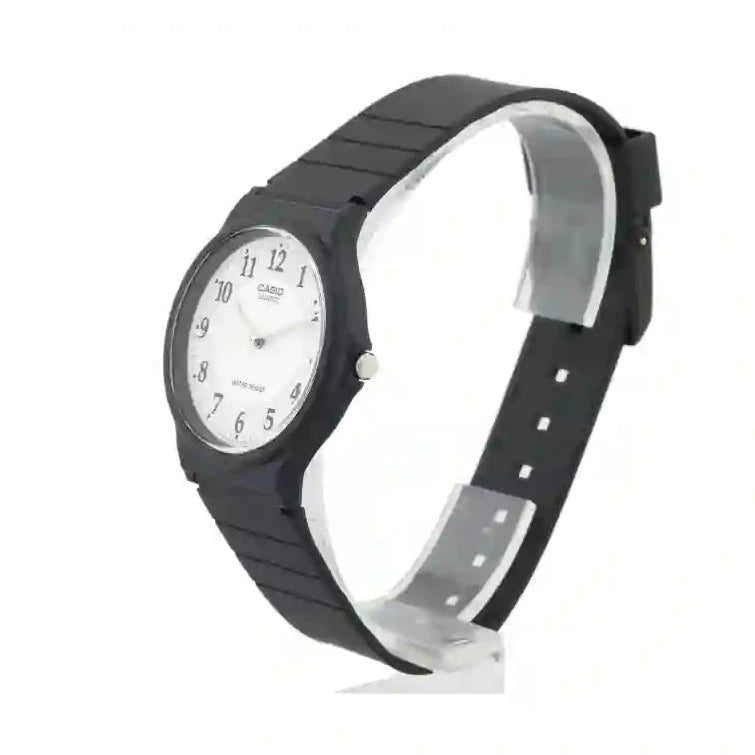 Casio Black Analog Resin Band Men's Casual Watch | MQ - 24 - 7B3LDF | TIME Watches
