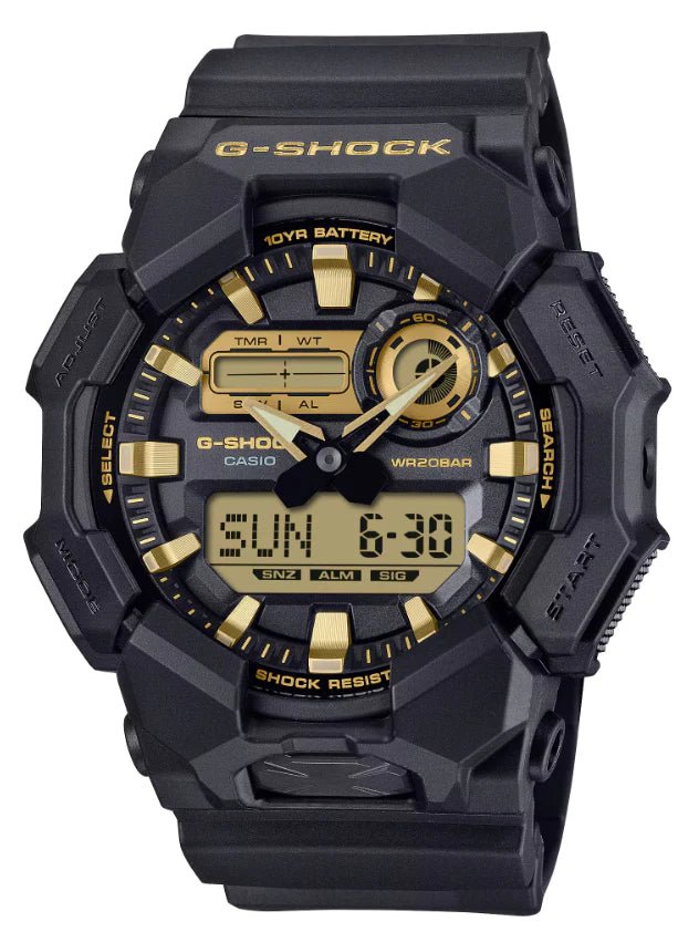 Casio G - Shock Black & Black Rubber 48mm Men's Watch | GA - 010GB - 1A9DR | TIME Watches