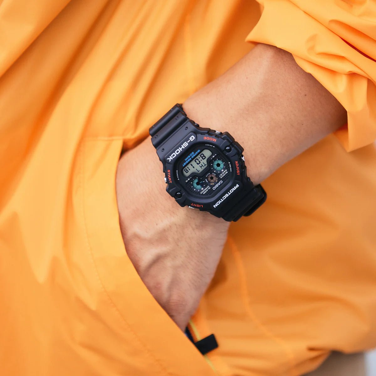 Casio G-Shock Black Dial and Black Rubber Strap 51mm Men's Watch | DW-5900U-1DR | TIME Watches