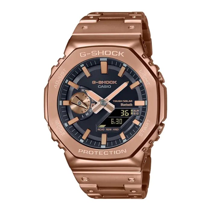 Casio G - Shock Black Dial Stainless Steel Men’s Watch | GM - B2100GD - 5ADR | TIME Watches