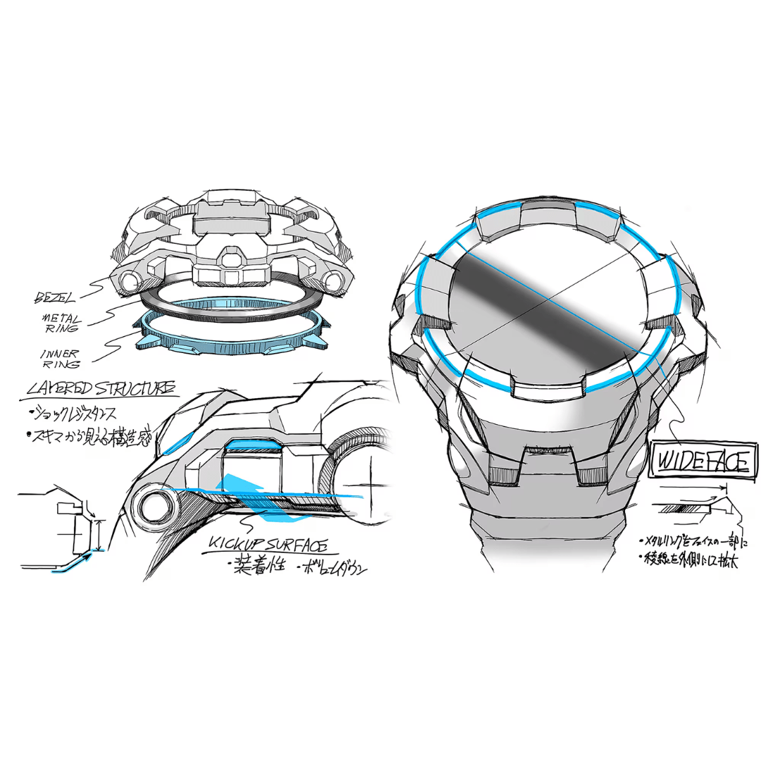 CASIO G - Shock Master of G Analog - Digital Men's Watch | GR - B300 - 8A2DR | TIME Watches