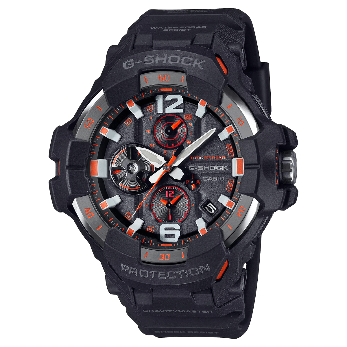 Casio G - Shock Mens 200m Bluetooth Solar Gravitymaster Men's Watch | GR - B300 - 1A4DR | TIME Watches