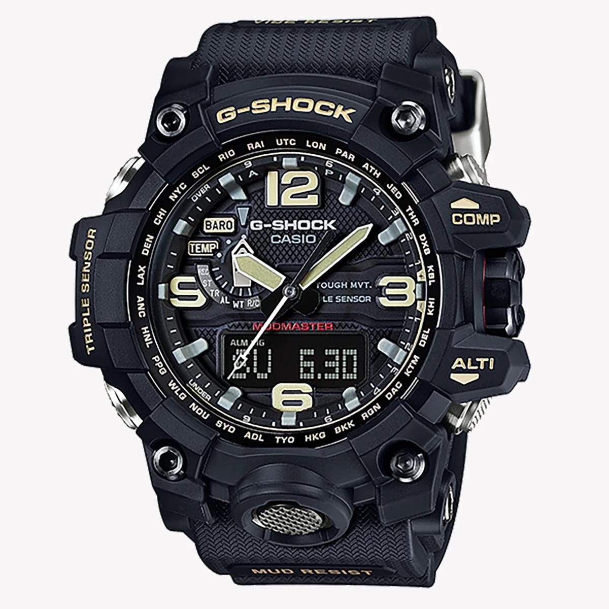 Casio G - Shock Mudmaster Black Dial Men’s Watch | GWG - 1000 - 1ADR | TIME Watches