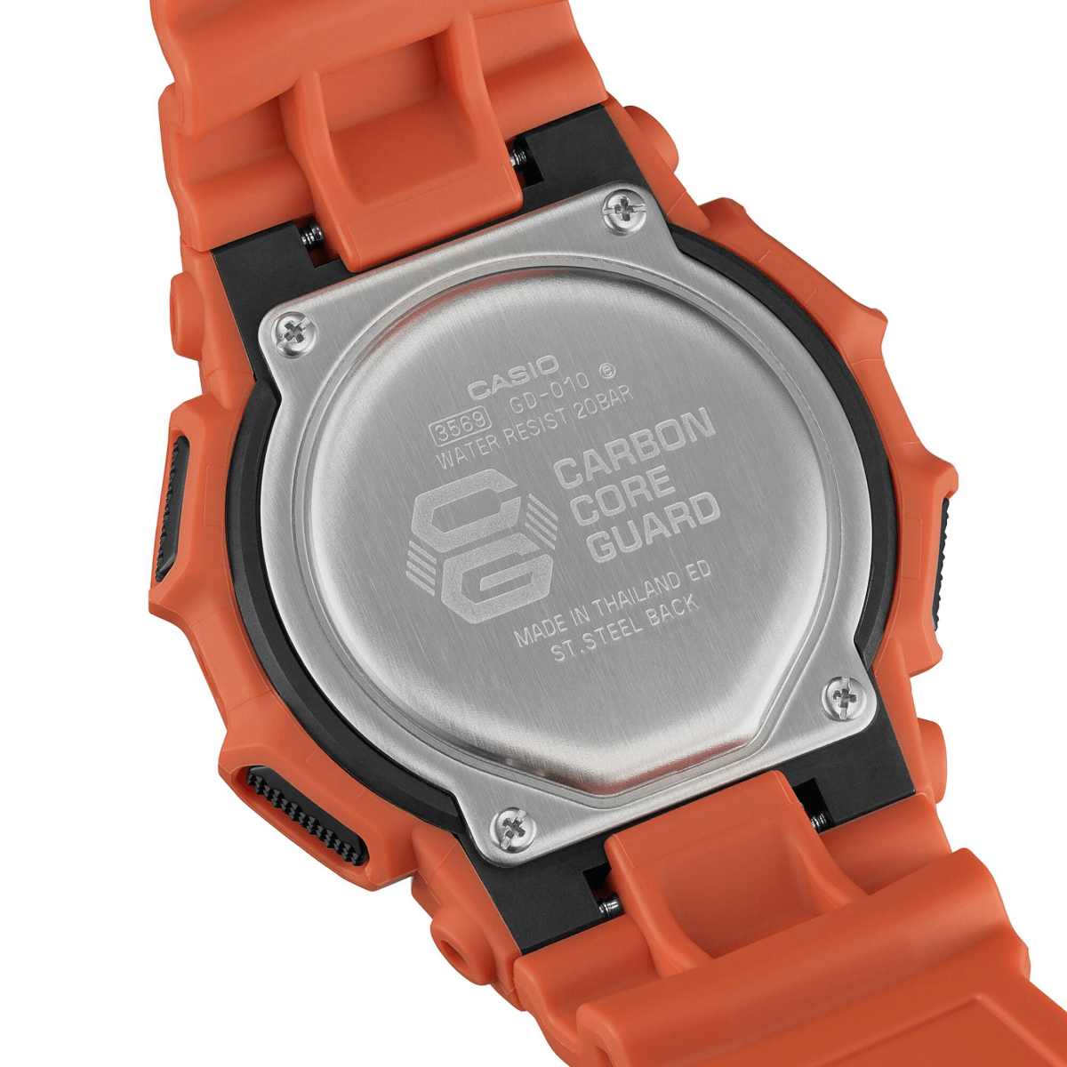 CASIO G - Shock Standard Digital Orange Men's Watch | GD - 010 - 4DR | TIME Watches