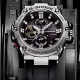 Casio G-Shock Black Dial Calendar Stainless Steel Men’s Watch | GST-B100X-1ADR