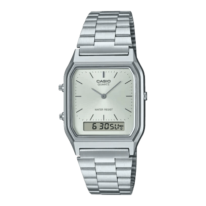 Casio Retro Digital and Analog Unisex Watch | AQ - 230A - 7AMQYDF | TIME Watches