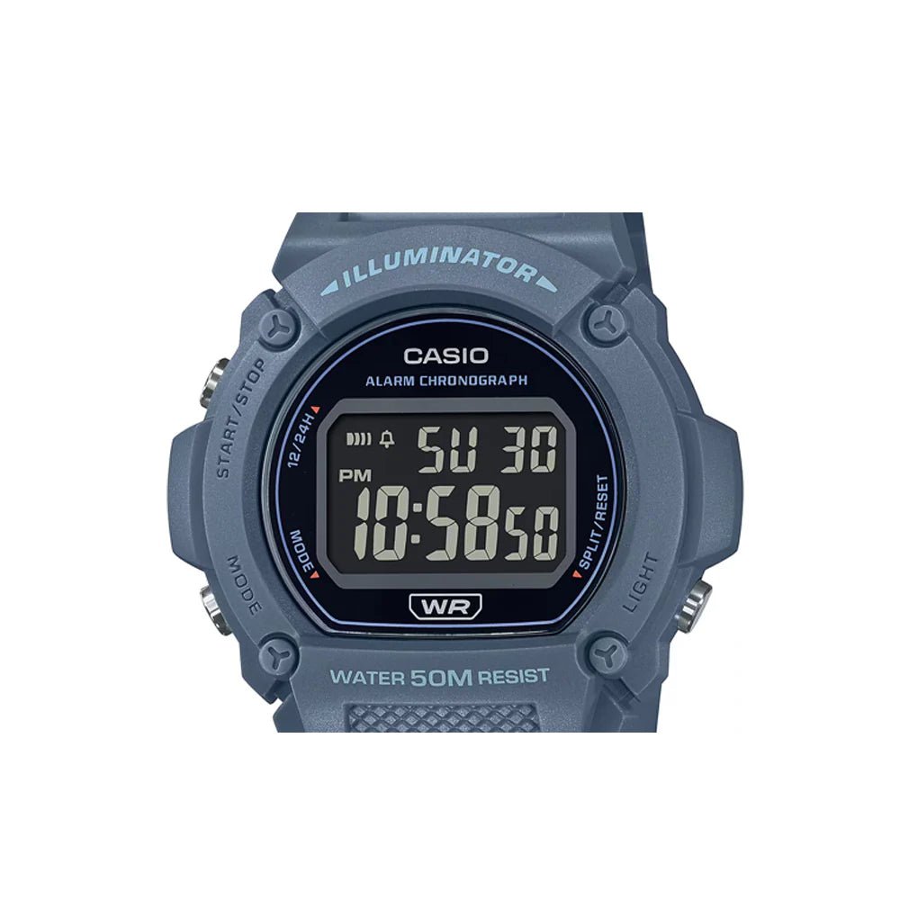 Casio Standard Collection 50M Men's Watch | W - 219HC - 2BVDF | TIME Watches