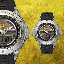 CAT Ana - Digit Analog Digital Black Dial Men's Watch | MA.145.21.131 | TIME Watches