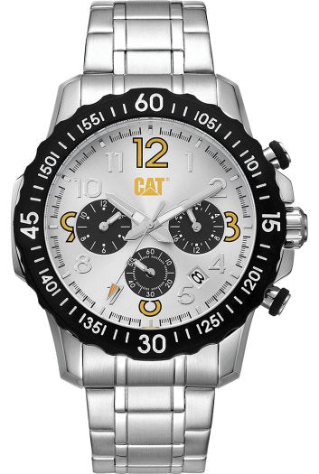 CAT Downforce Multi Stainless Steel White Dial Men's Watch | AP.149.11.211 | Time Watch Specialists