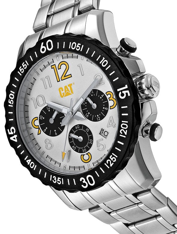 CAT Downforce Multi Stainless Steel White Dial Men's Watch | AP.149.11.211 | Time Watch Specialists