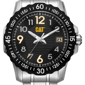 CAT Downforce Stainless Steel Black Dial Men's Watch | AP.141.11.111 | Time Watch Specialists