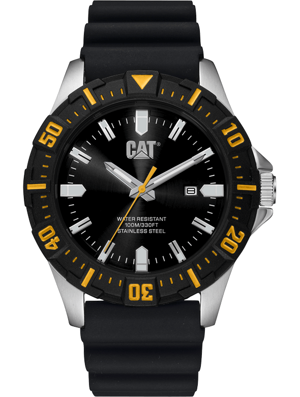 CAT Moto Black Dial Black Strap Men's Watch | PZ.141.21.121 | TIME Watches