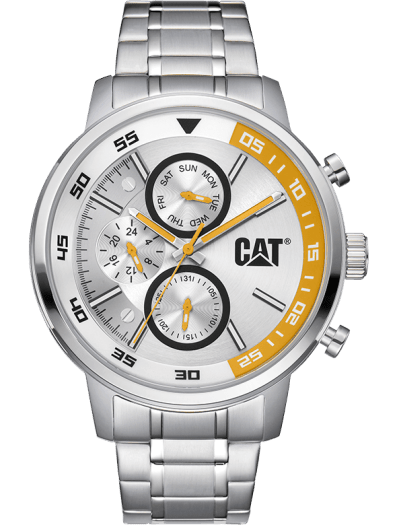 CAT Sail Multi Silver Multi Dial Lumi Sil Hands Bat Stainless Steel Men's Watch | AK.149.11.227 | TIME Watches