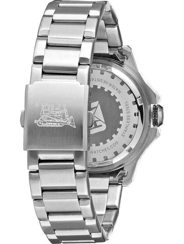 CAT Stainless Steel Big Twist 24 White Dial Men's Watch | YW.141.11.237 | Time Watch Specialists