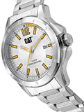 CAT Stainless Steel Big Twist 24 White Dial Men's Watch | YW.141.11.237 | Time Watch Specialists