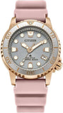 Citizen Analog Eco-Drive Rubber Strap Women's Watch | EEO2023-00A | Time Watch Specialists