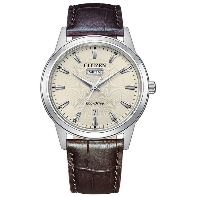 Citizen Dress Collection Beige Dial Men's Watch | AW0100 - 19A | TIME Watches