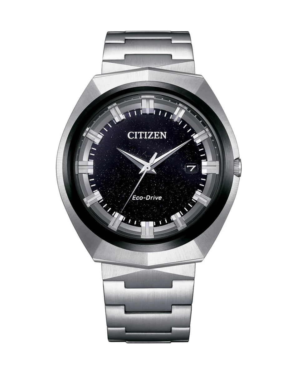 Citizen Eco - Drive 365 Stainless Steel Black Dial Men's Watch | BN1014 - 55E | Time Watch Specialists