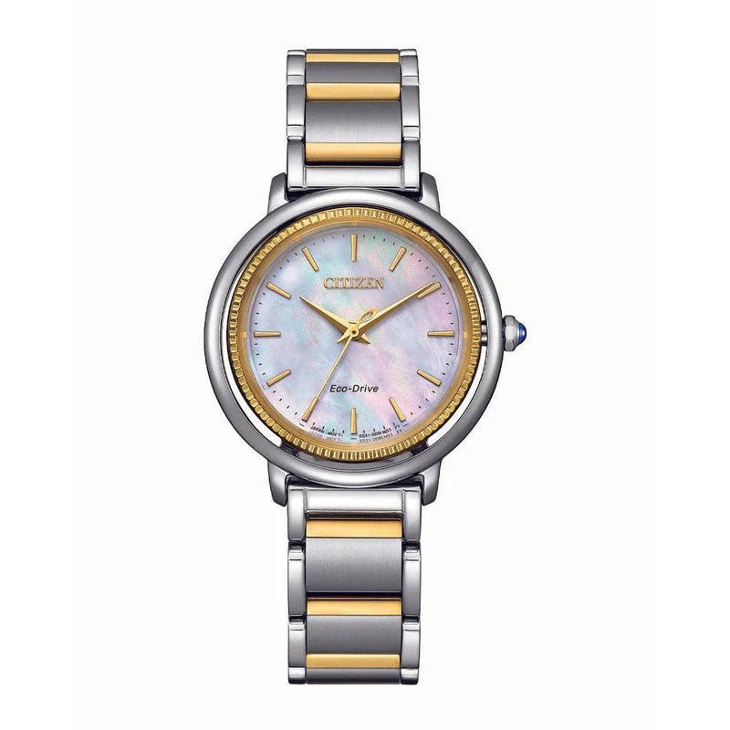 Citizen Eco - Drive Pink Mother of Pearl Dial Woman's Watch |EM1104 - 83D | TIME Watches