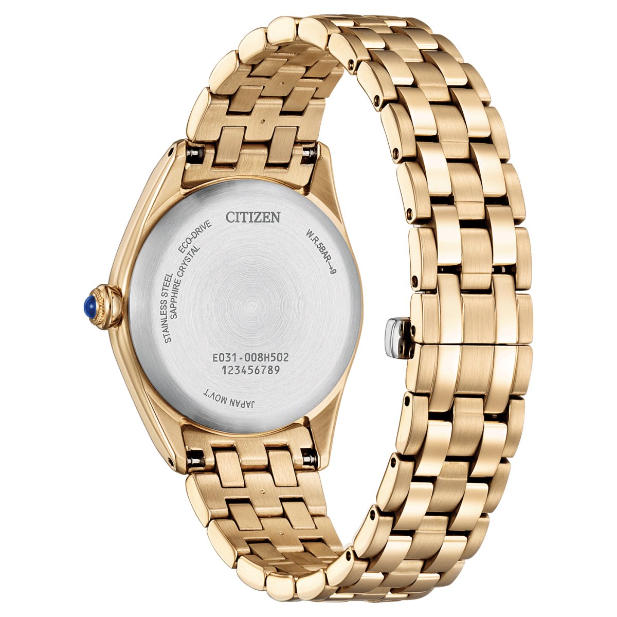 Citizen Eco - Drive Rose Gold Stainless Steel Woman's Watch | EM1143 - 81X | Time Watch Specialists