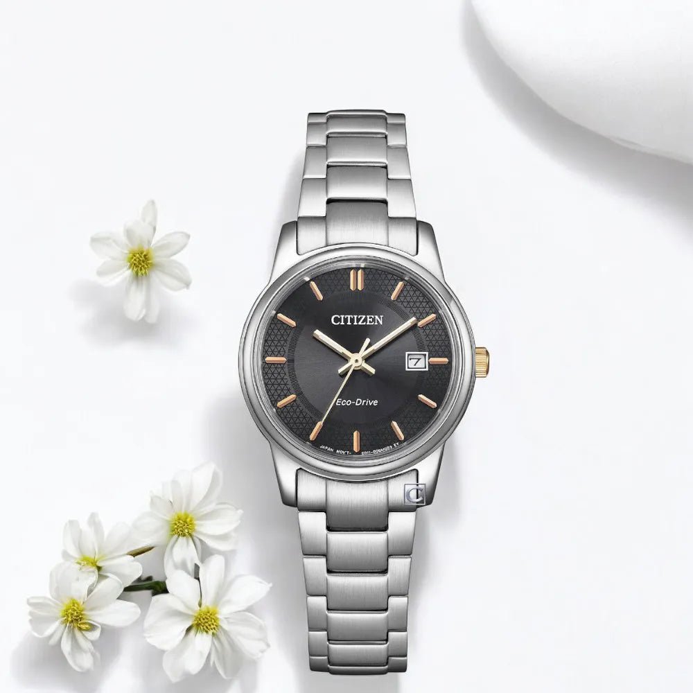 CITIZEN Eco - Drive Stainless Steel Woman's Watch | EW2317 - 76E | Time Watch Specialists