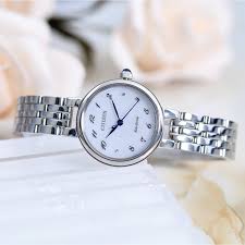 Citizen Eco - Drive White Silver Stainless Steel Women's Watch | EM0990 - 81A | TIME Watches
