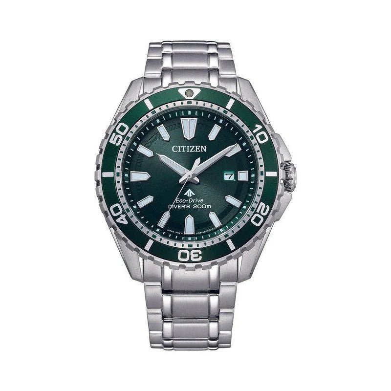 Citizen Promaster Eco - Drive Green Dial Men's Watch | BN0199 - 53X | Time Watch Specialists