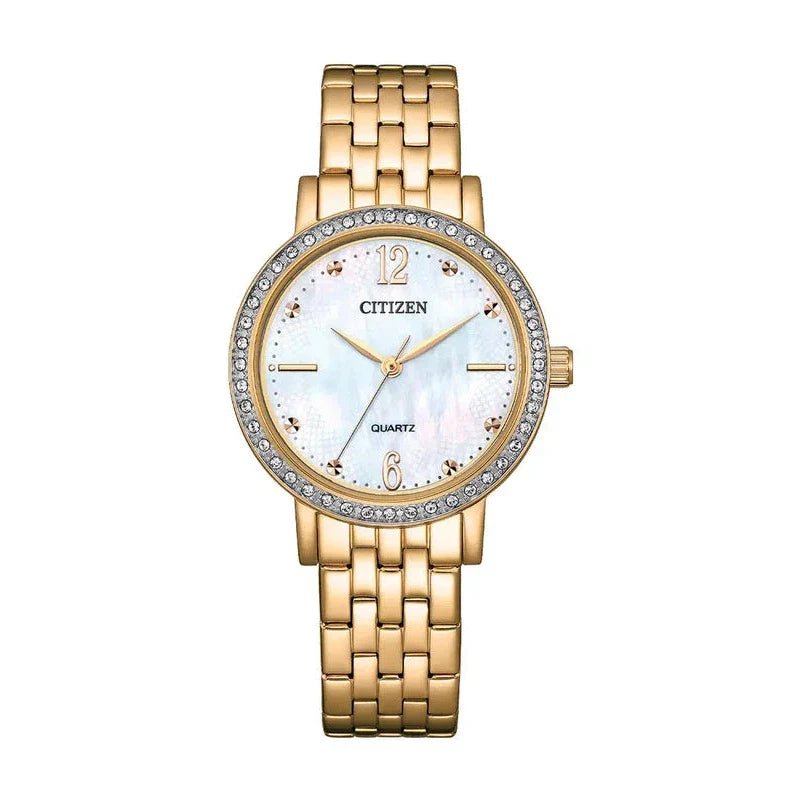 Citizen Quartz Mother of Pearl Dial Women's Watch | EL3103 - 57D | TIME Watches