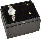 Emporio Armani  2-Hand, 2-Tone Stainless Steel Watch and Bracelet Set | AR80078SET