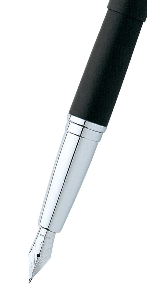 CROSS Atx Matte Black Fountain Pen | 886 - 3MS | TIME Watches