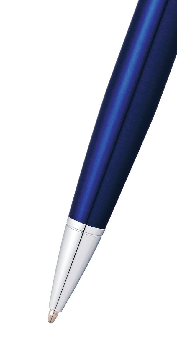 CROSS Bailey Blue Polished Ballpoint Pen | AT0452 - 12 | TIME Watches
