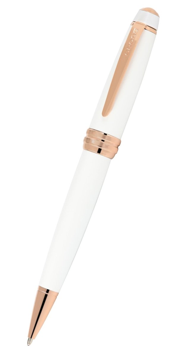 CROSS Bailey White Polished Ballpoint Pen | AT0452 - 22 | TIME Watches