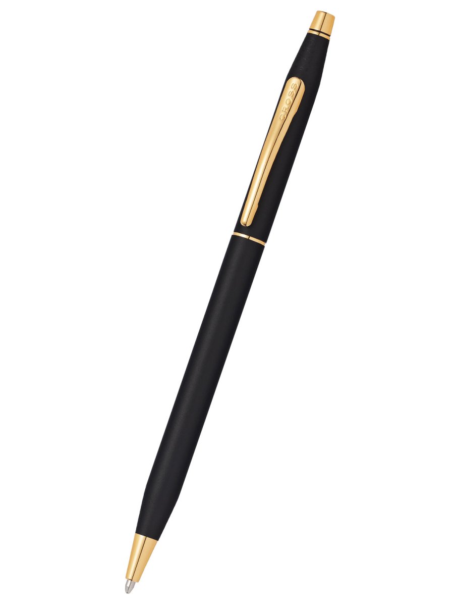 CROSS Century Classic Satin Black Ballpoint Pen | 2502 | TIME Watches