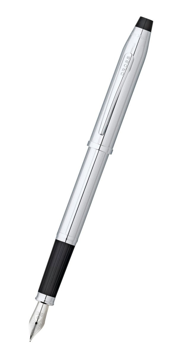 CROSS Century Ii Polished Chrome Fountain Pen | 3509 - MS | TIME Watches