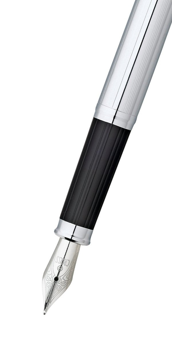 CROSS Century Ii Polished Chrome Fountain Pen | 3509 - MS | TIME Watches