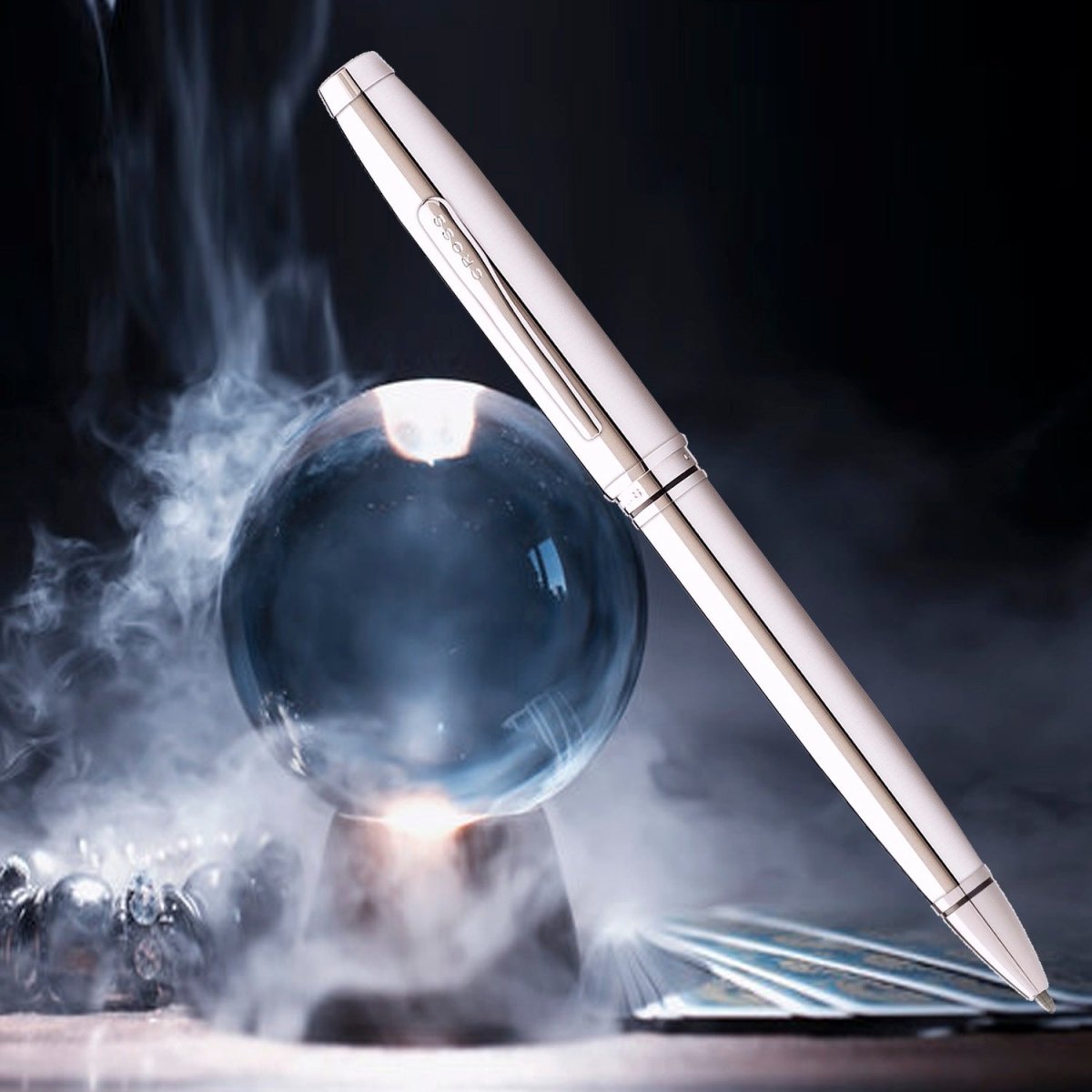 CROSS Coventry Polished Chrome Ballpoint Pen | AT0662G - 7 | TIME Watches