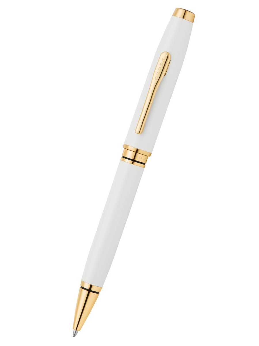 CROSS Coventry White Gold Ballpoint Pen | AT0662 - 13 | TIME Watches
