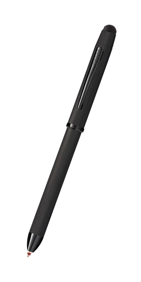 CROSS Tech 3+ Black Engraved Ballpoint Pen | AT0090 - 19 | TIME Watches