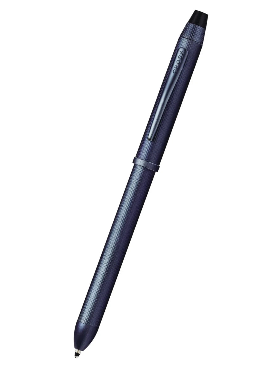 CROSS Tech 3+ Blue Matte Ballpoint Pen | AT0090 - 25 | TIME Watches