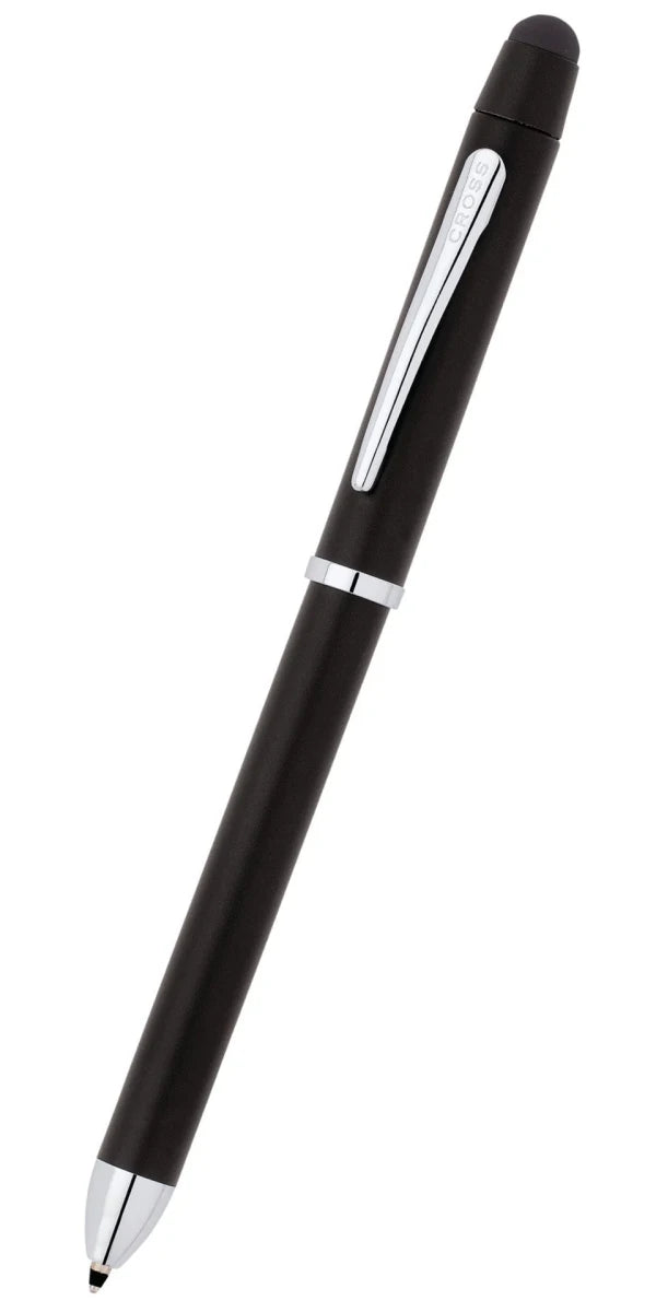 CROSS Tech 3+ Satin Black Ballpoint Pen | AT0090 - 3 | TIME Watches
