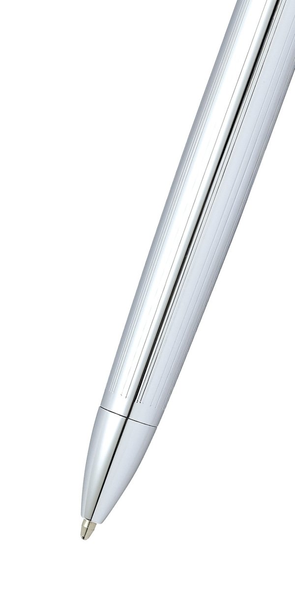 CROSS Townsend Bright Chrome Ballpoint Pen | 532TW | TIME Watches