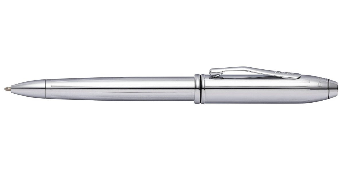 CROSS Townsend Bright Chrome Ballpoint Pen | 532TW | TIME Watches